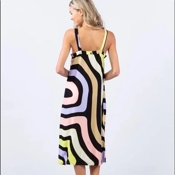 🔆RIP CURL🔆 GLIDER MIDI DRESS - Picture 8 of 10